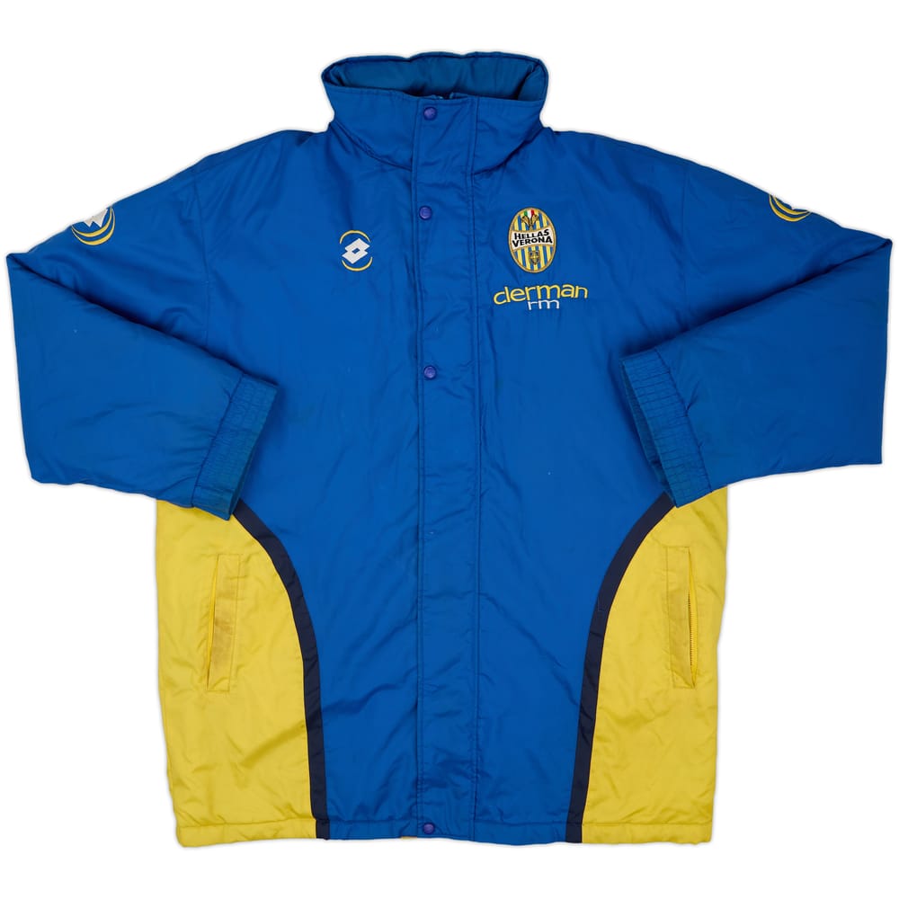 2000-01 Hellas Verona Lotto Padded Bench Coat - 5/10 - (XL)