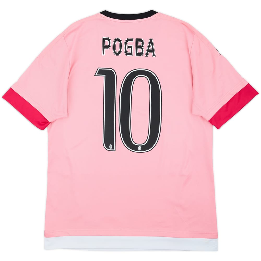 2015-16 Juventus Away Shirt Pogba #10 - 8/10 - (M)