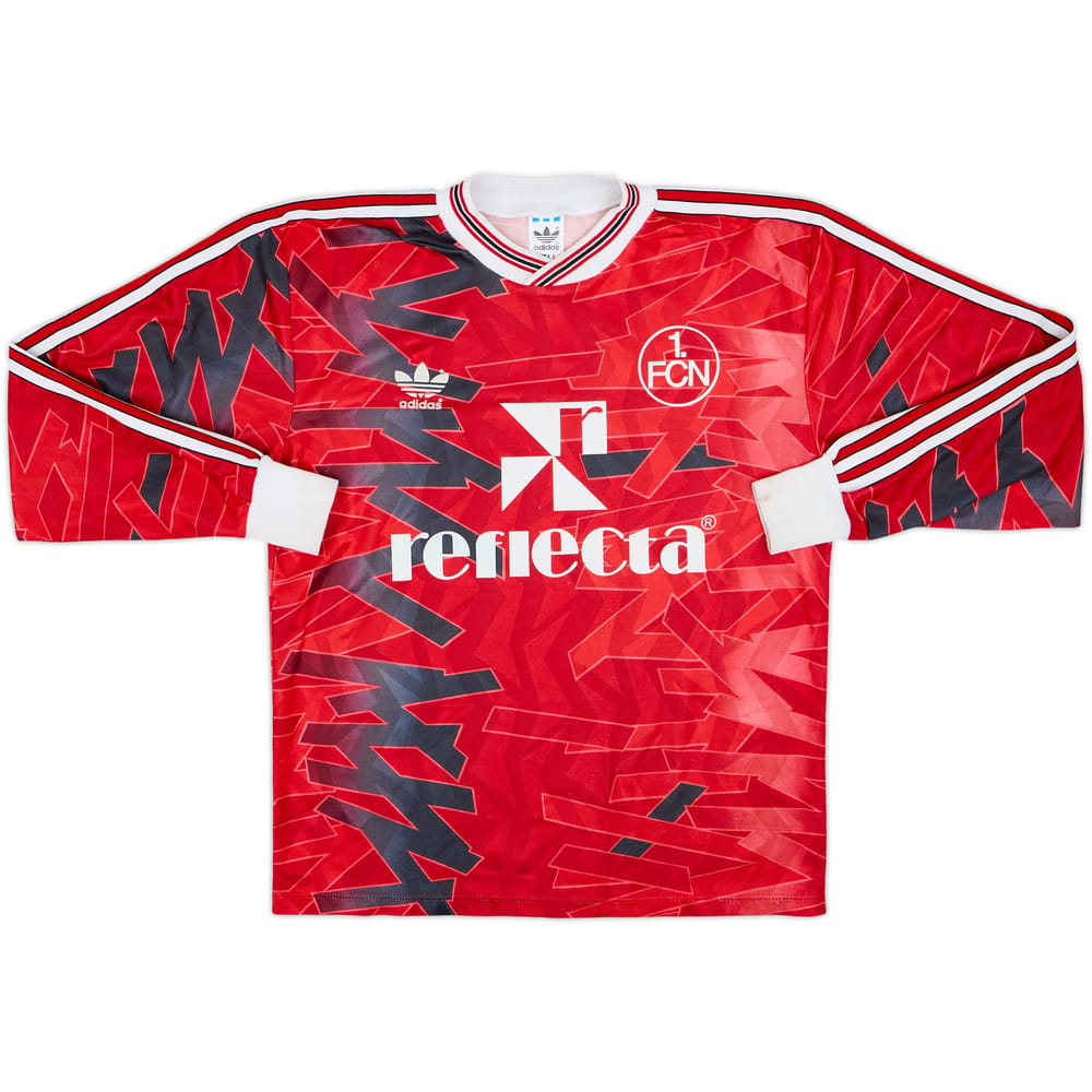 1992-93 Nurnberg Home L/S Shirt - 7/10 - (S)