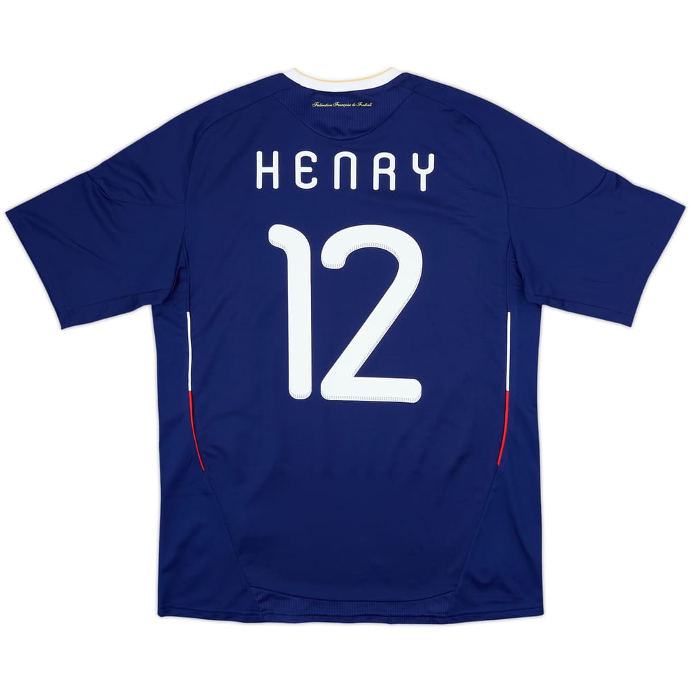 2009-10 France Home Shirt Henry #12 (L)
