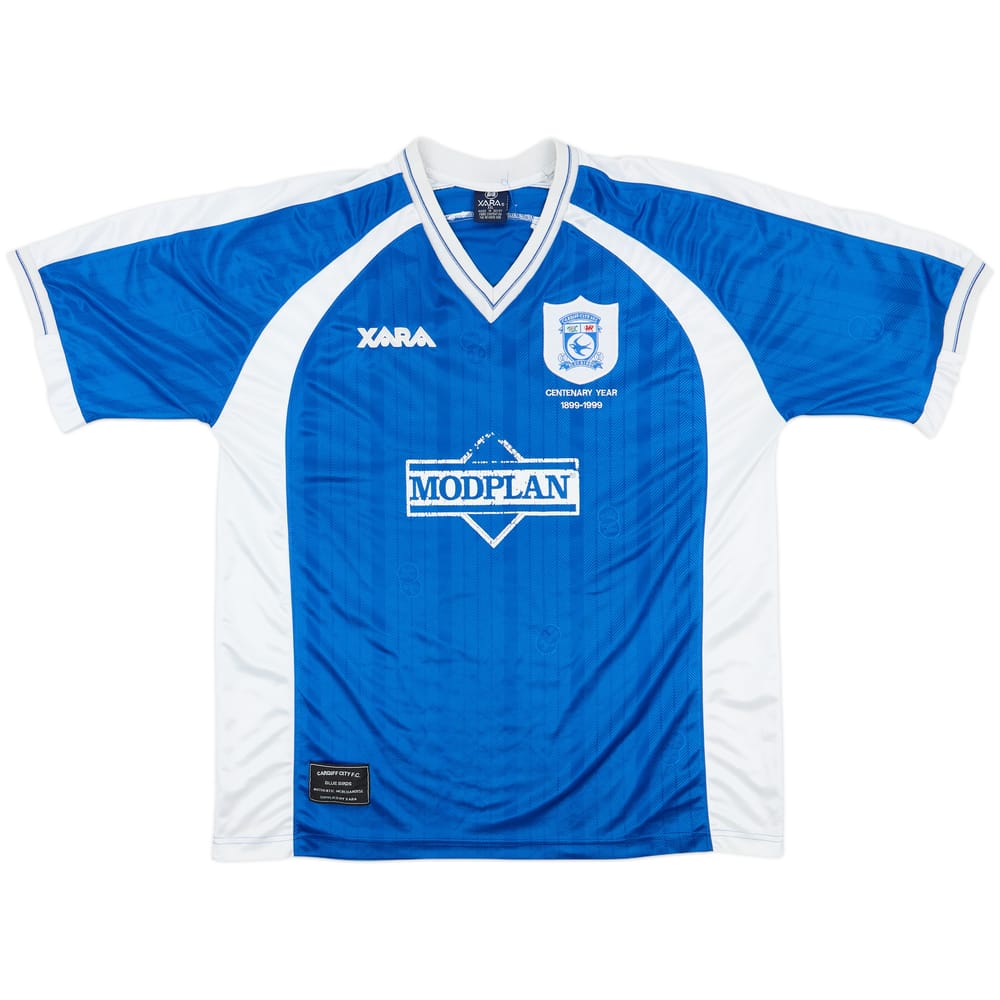 1999-01 Cardiff City Centenary Home Shirt - 5/10 - (XXL)