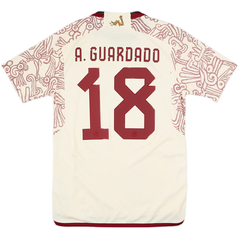 2022-23 Mexico Away Shirt A.Guardado #18 (M)
