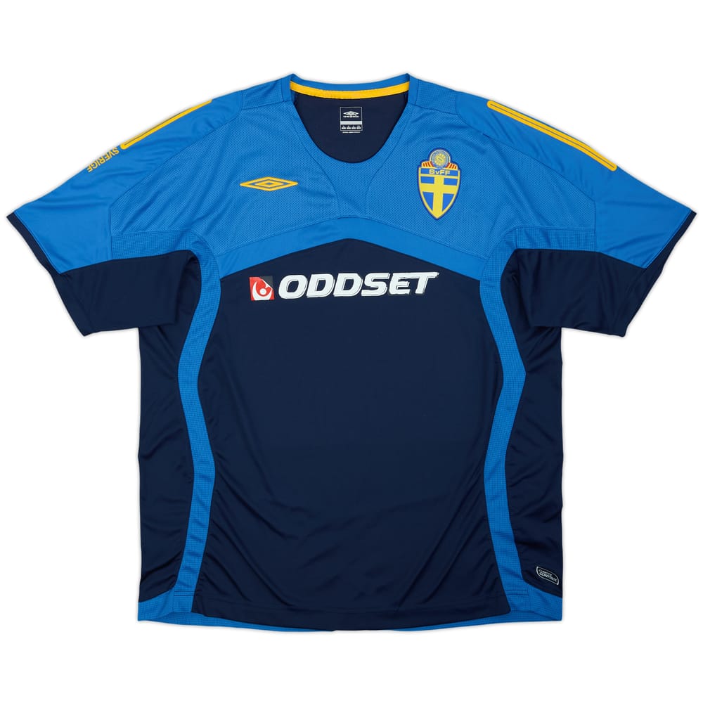 2006-08 Sweden Umbro Training Shirt - 5/10 - (XL)
