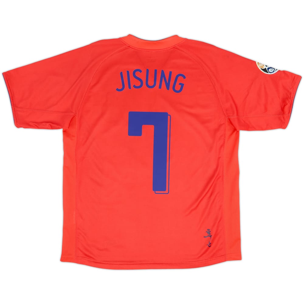 2006-08 South Korea Home Shirt Ji Sung #7 - 5/10 - (L)