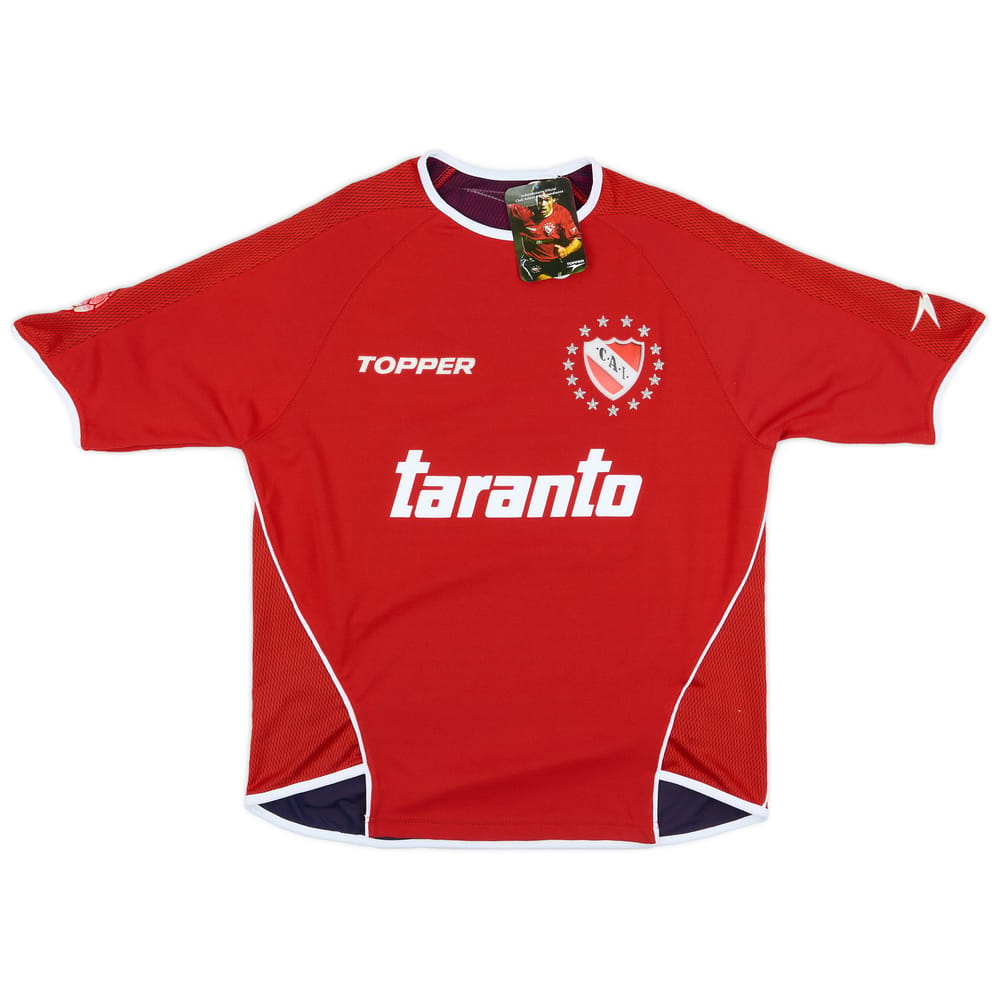 2003-04 Independiente Topper Reissue Home Shirt