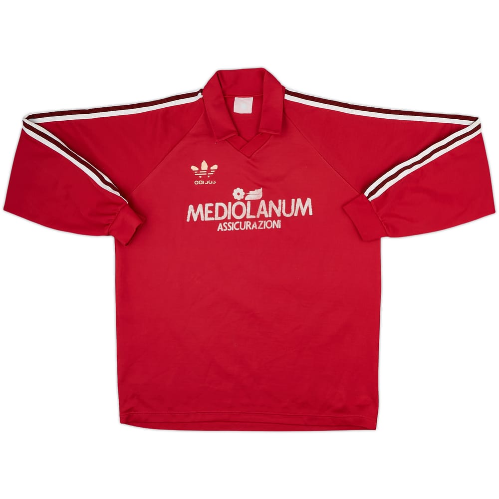1990-91 AC Milan adidas Training L/S Shirt - 4/10 - (XL)