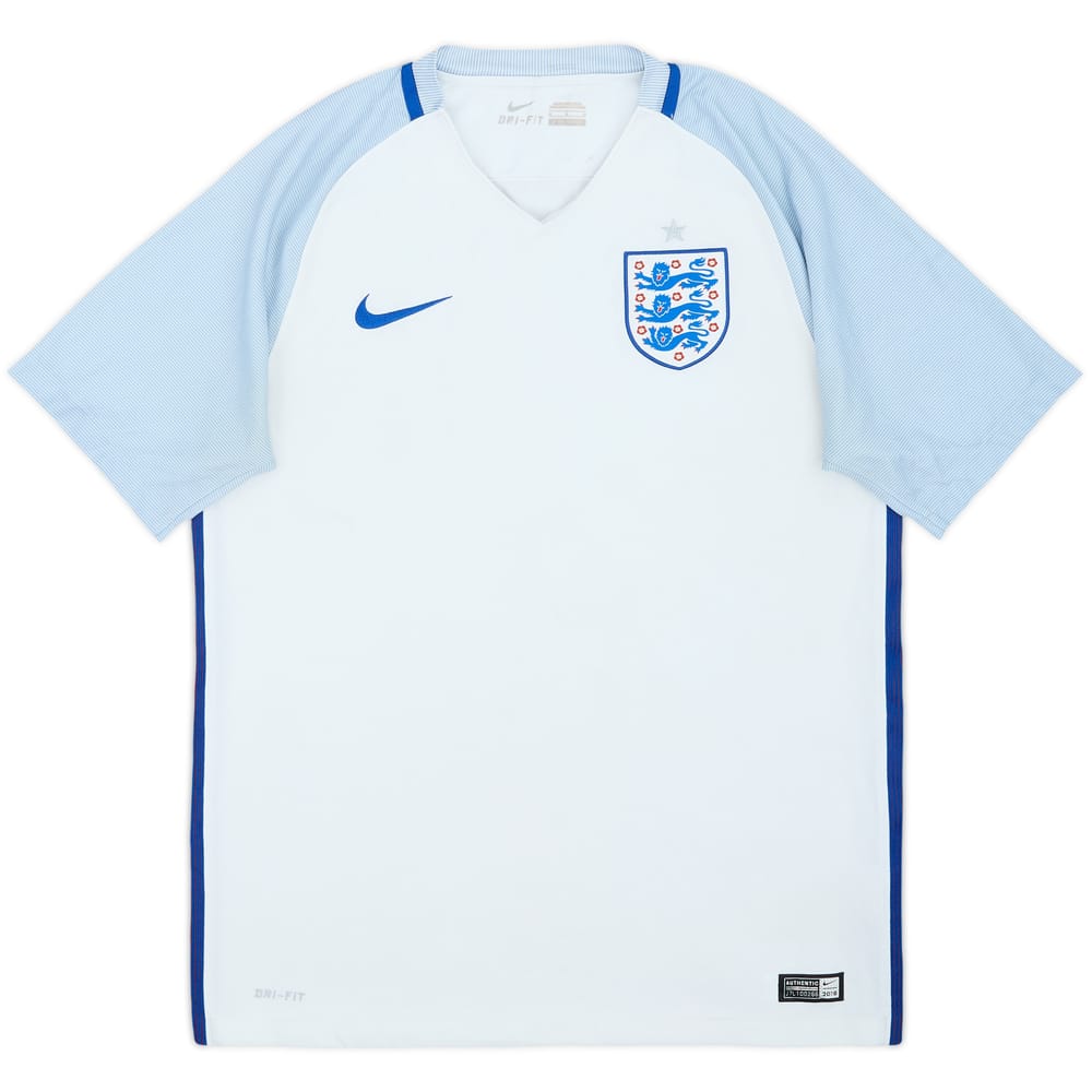 2016-17 England Home Shirt #7 - 6/10 - (M)