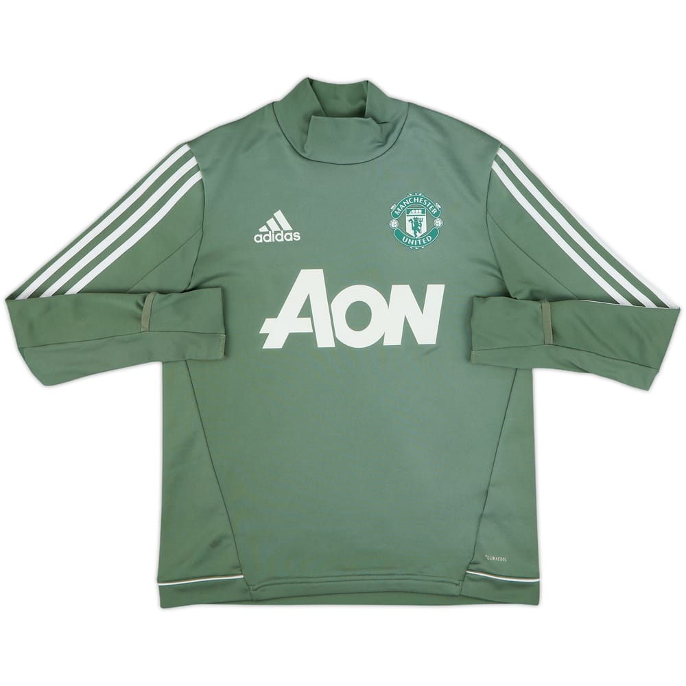2017-18 Manchester United adidas Drill Top - 6/10 - (L.Boys)