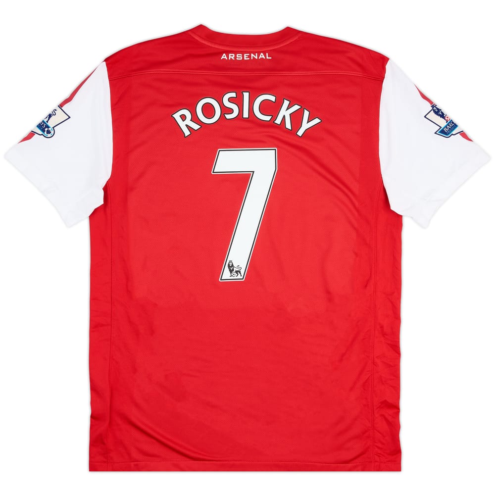 2011-12 Arsenal Home Shirt Rosicky #7 - 8/10 - (L)