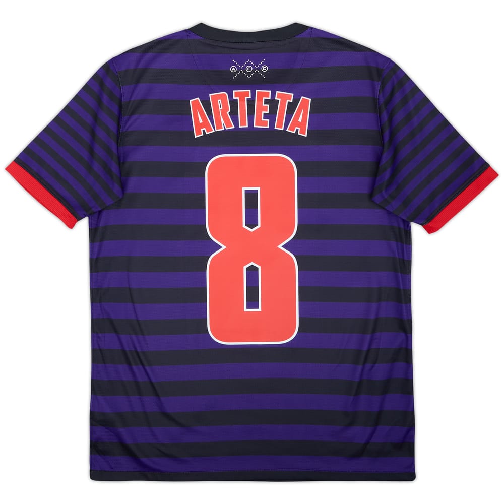 2012-13 Arsenal Away Shirt Arteta #8 - 7/10 - (13-15 Years)