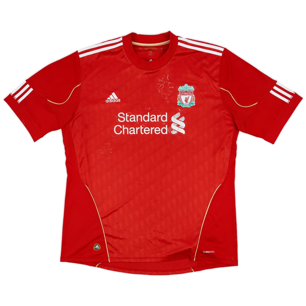 2010-12 Liverpool Home Shirt - 4/10 - (XXL)