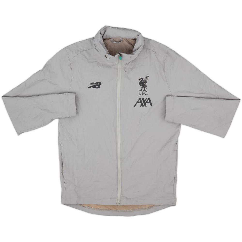 2019-20 Liverpool New Balance Hooded Track Jacket - 8/10 - (S)