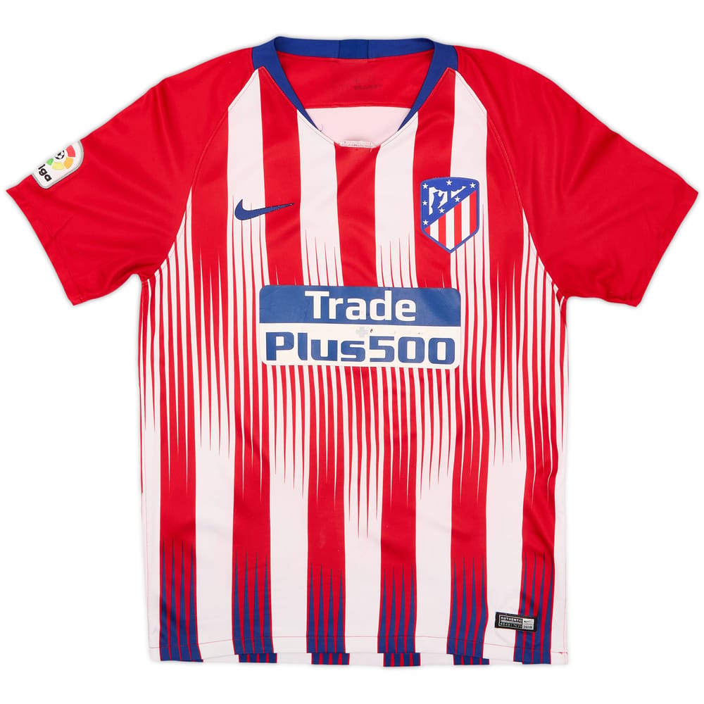 2018-19 Atletico Madrid Home Shirt - 5/10 - (S)