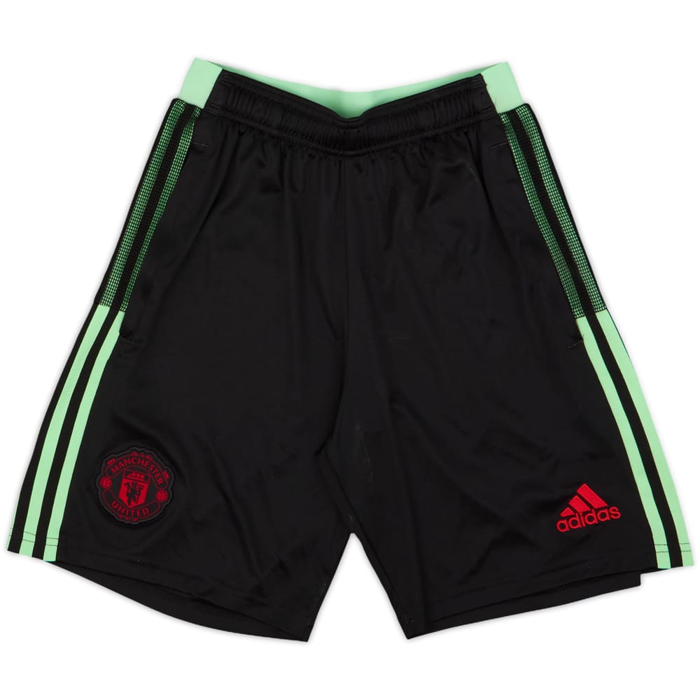 2020-21 Manchester United adidas Training Shorts - 7/10 - (S)