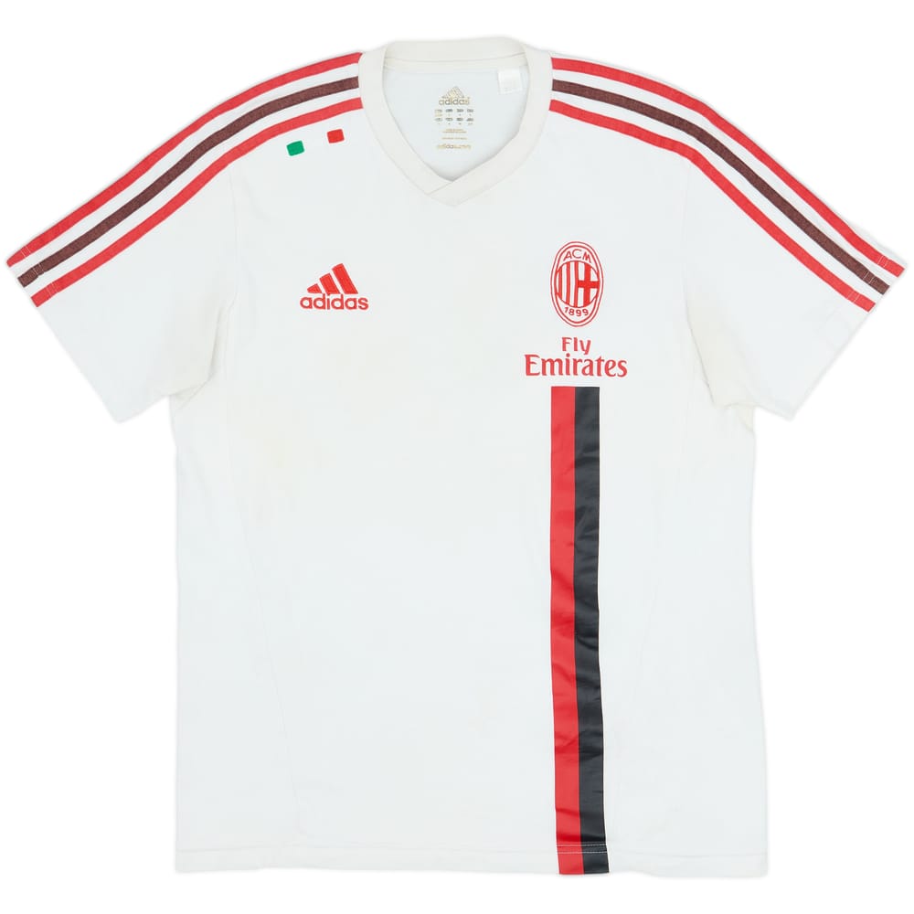 2011-12 AC Milan adidas Cotton Tee - 5/10 - (S)