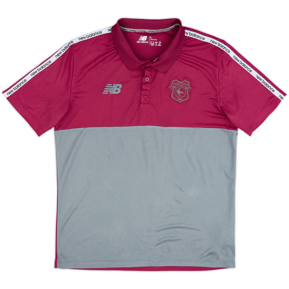 2024-25 Cardiff New Balance Polo Shirt - 6/10 - (L)