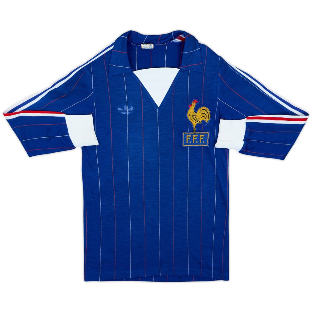 1980-82 France Home L/S Shirt - 6/10 - (XS)