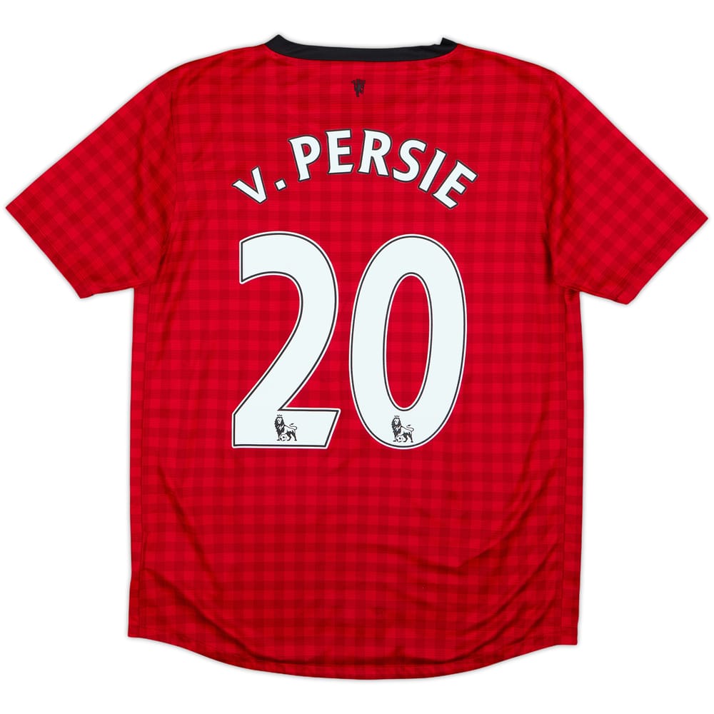 2012-13 Manchester United Home Shirt V.Persie #20 - 9/10 - (14-15 Years)