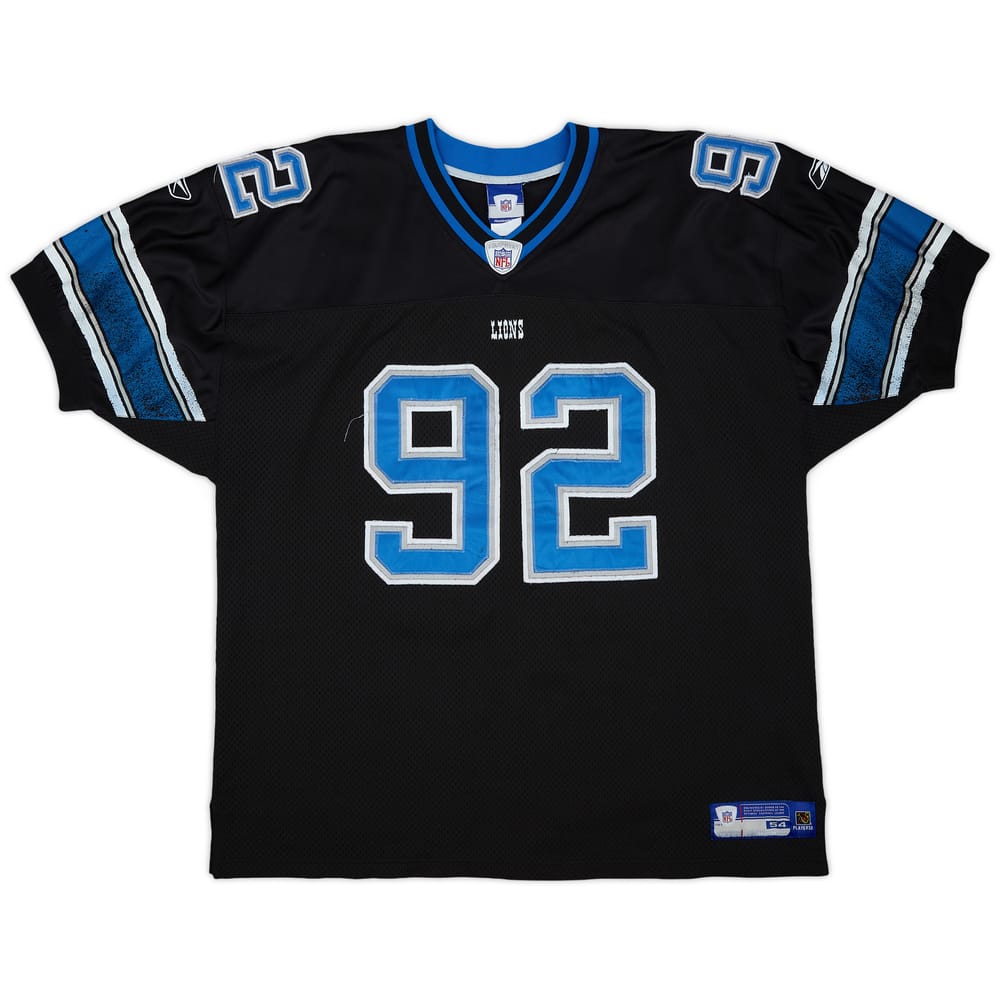 2005-06 Detroit Lions S.Rogers #92 Reebok Authentic Alternate Jersey - 5/10 - (3XL)