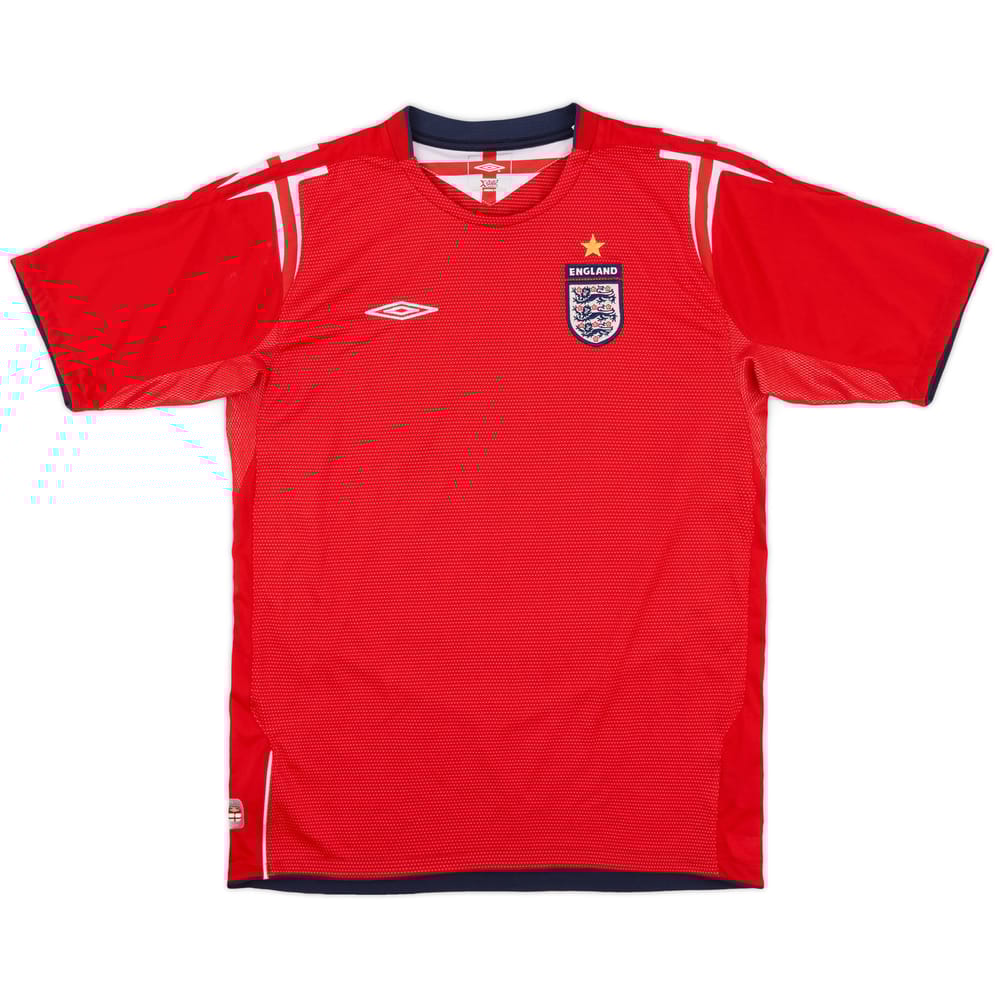 2004-06 England Away Shirt - 7/10 - (XL.Boys)