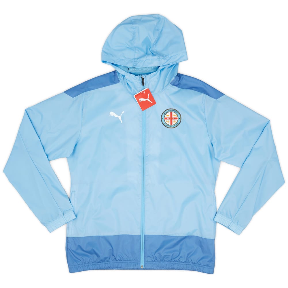 2021-22 Melbourne City Puma Training Rain Jacket