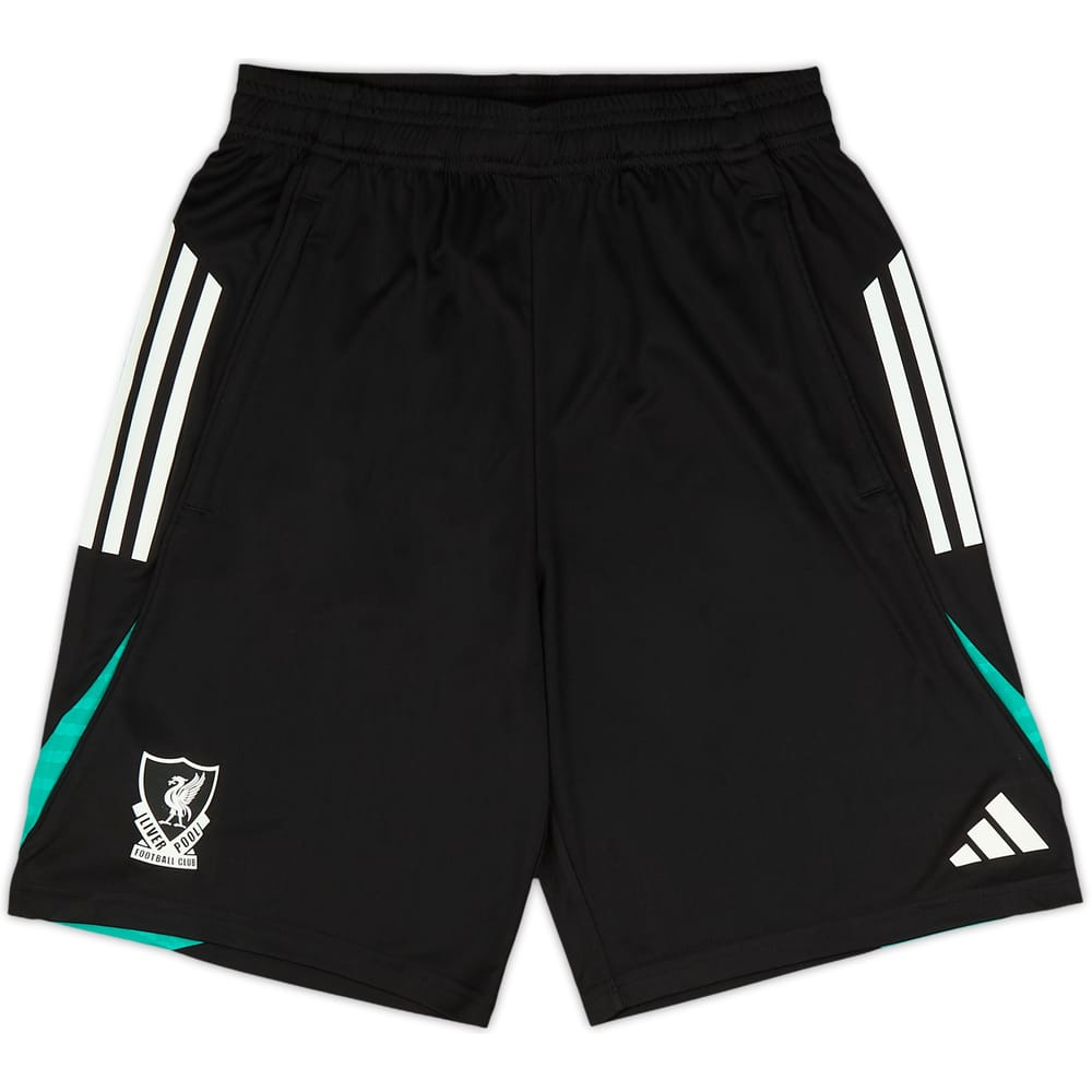 2025-26 Liverpool adidas European Training Shorts (KIDS)
