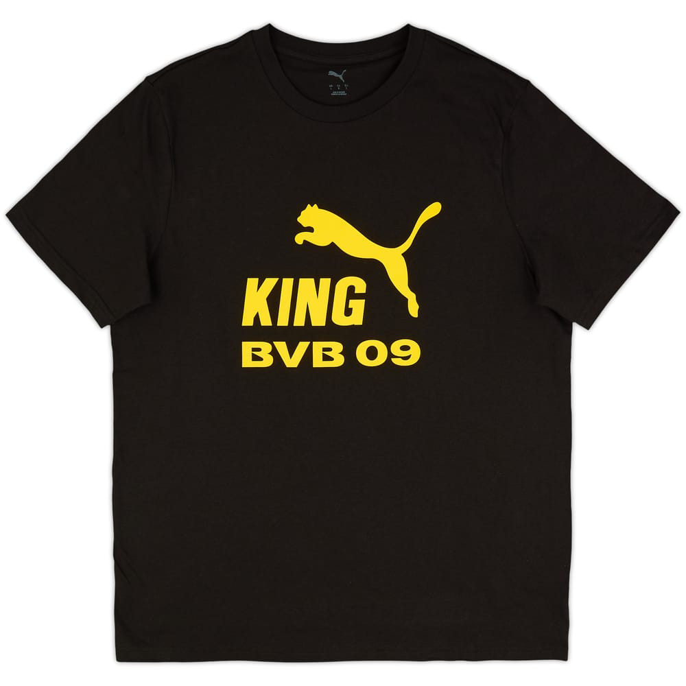 2025-26 Borussia Dortmund Puma King Logo Tee