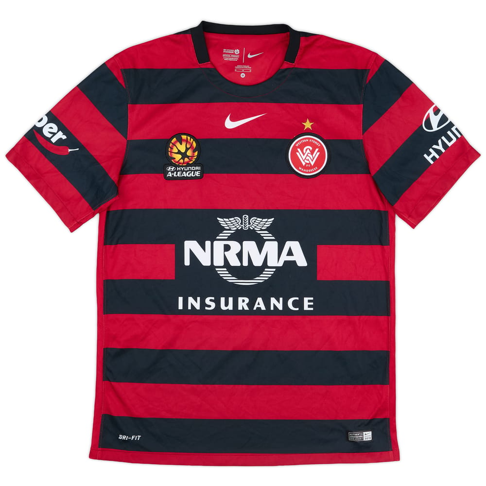2015-16 Western Sydney Wanderers Home Shirt - 8/10 - (M)