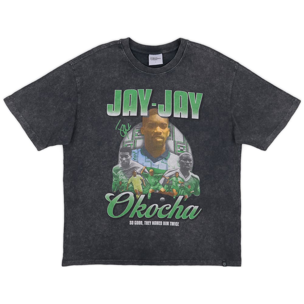 Jay-Jay Okocha Nigeria Premium Bootleg Tee