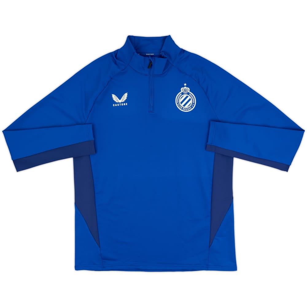 2024-25 Club Brugge Castore 1/4 Zip Training Top (L)