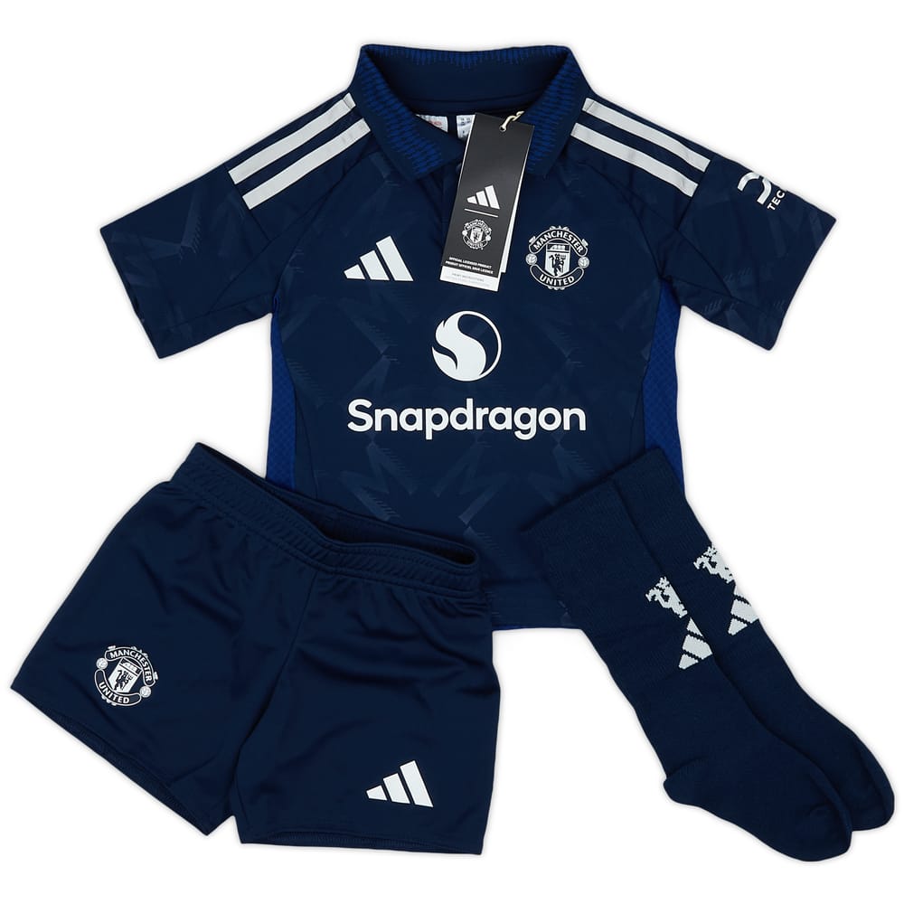 2024-25 Manchester United Away Shirt & Shorts (BABY)