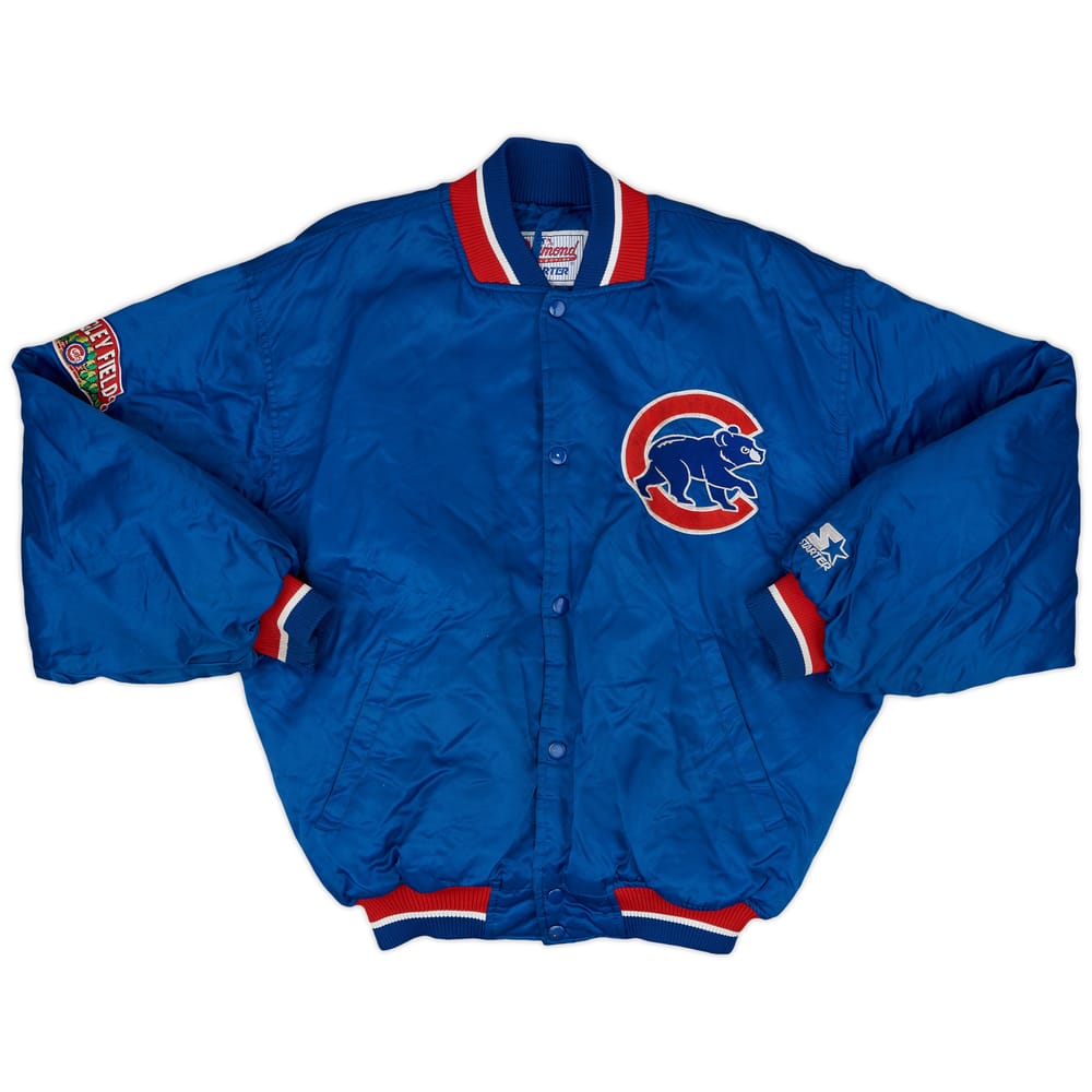 1990s Chicago Cubs Starter Satin Varsity Jacket - 9/10 - (M)