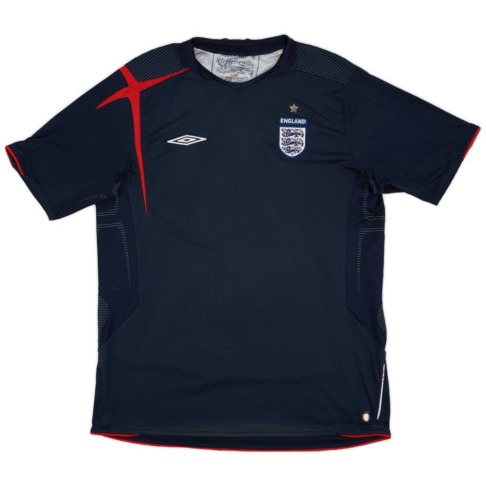 2005-06 England GK S/S Shirt - 7/10 - (XL)