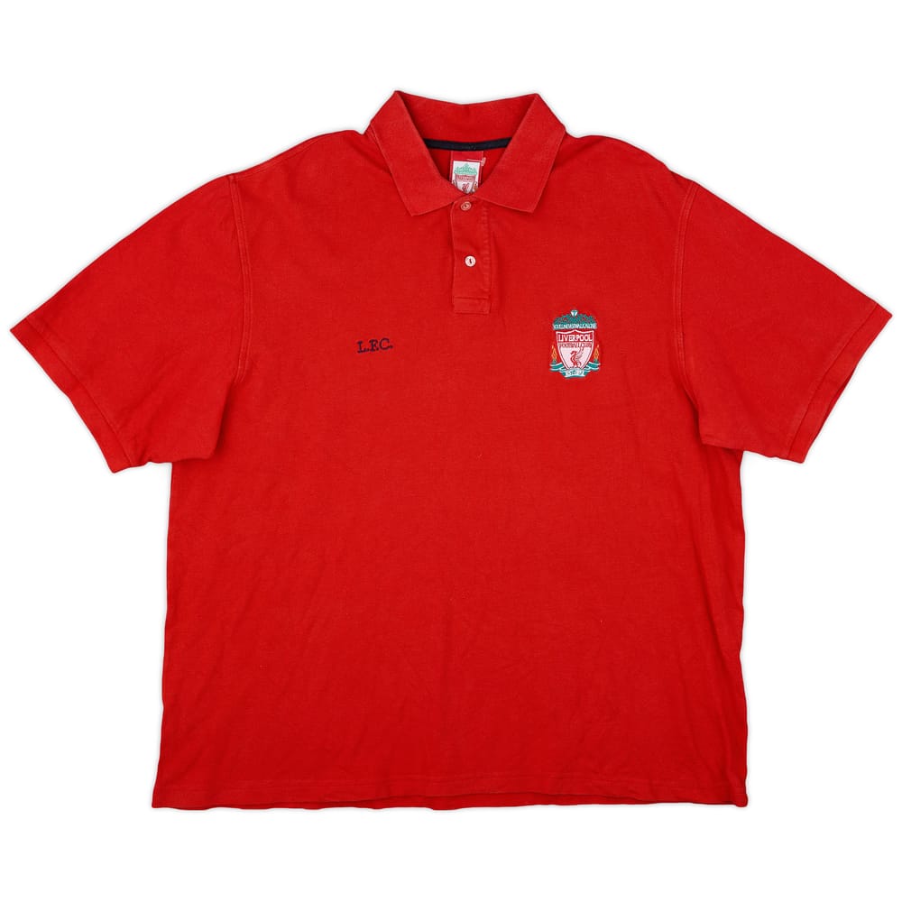 2000-01 Liverpool Polo Shirt - 8/10 - (XL)