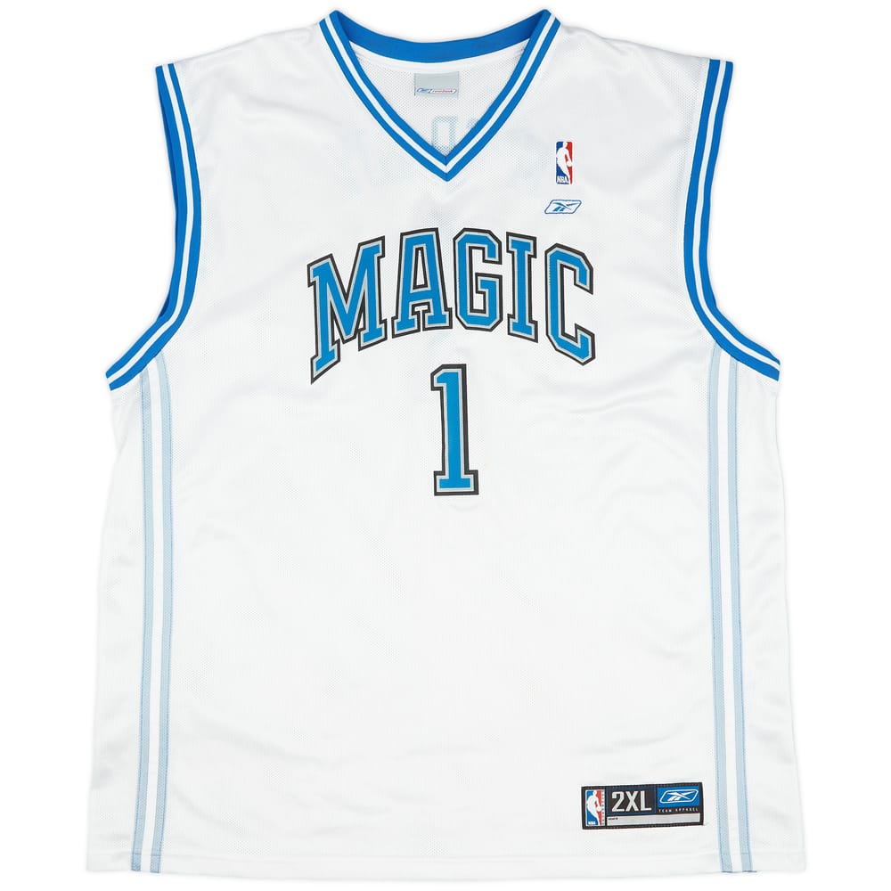 2003-04 Orlando Magic McGrady #1 Reebok Home Jersey (Very Good) XXL