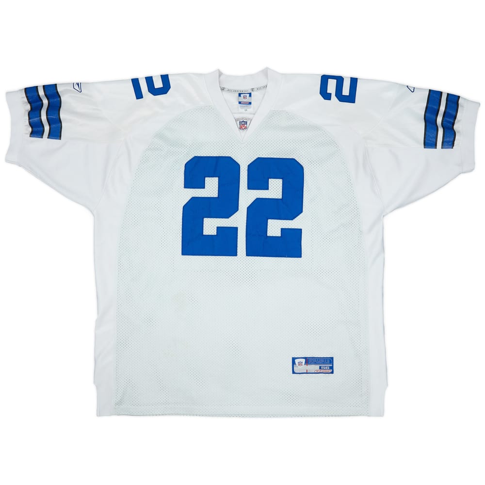 2002 Dallas Cowboys E.Smith #22 Reebok Authentic Away Jersey - 6/10 - (3XL)