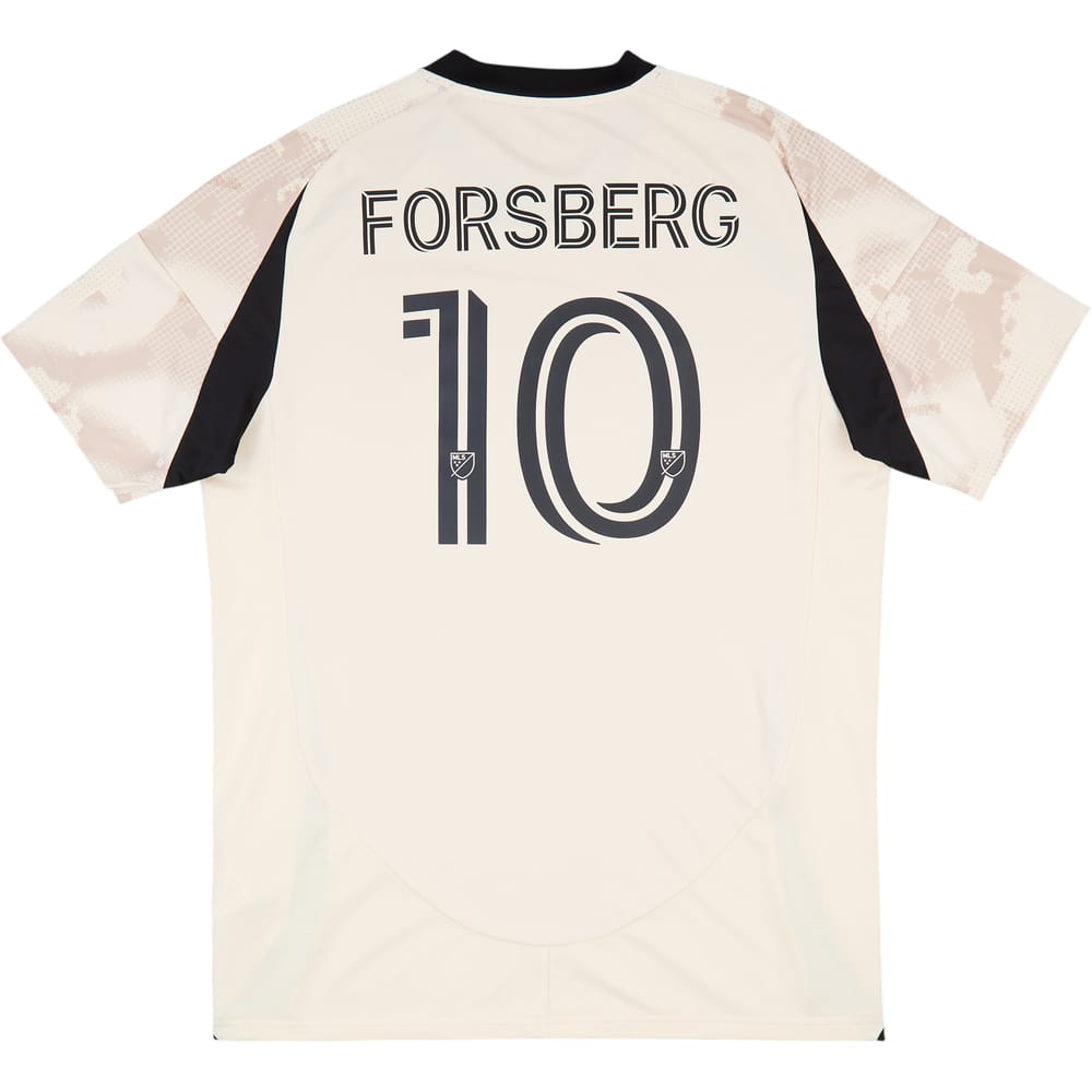 2025-26 New York Red Bulls Away Shirt Forsberg #10
