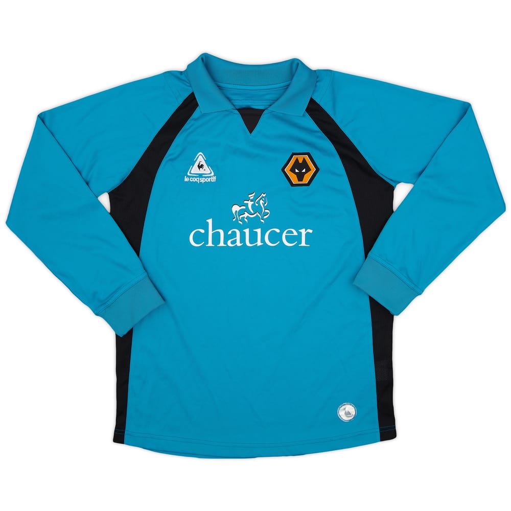 2006-08 Wolves GK Shirt - 9/10 - (XL.Boys)