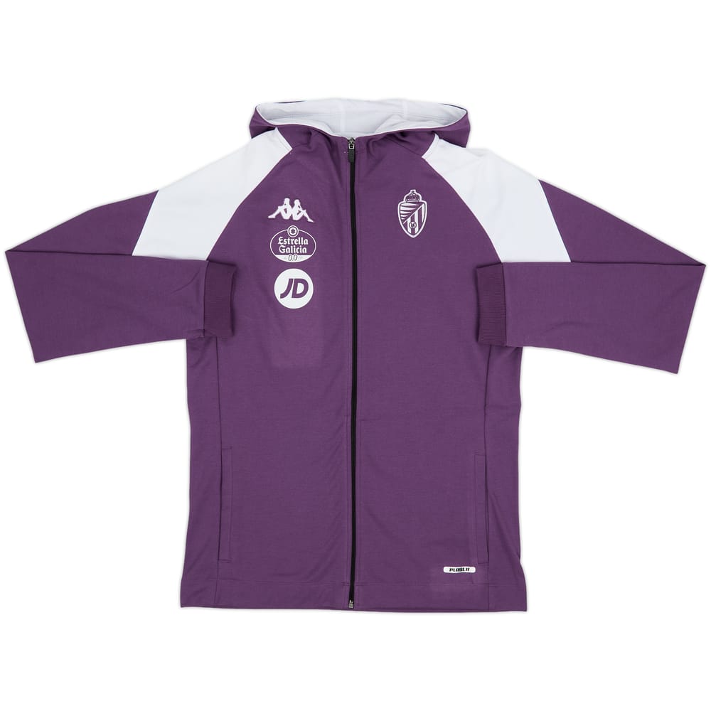 2024-25 Real Valladolid Kappa Zip Hooded Sweat Top
