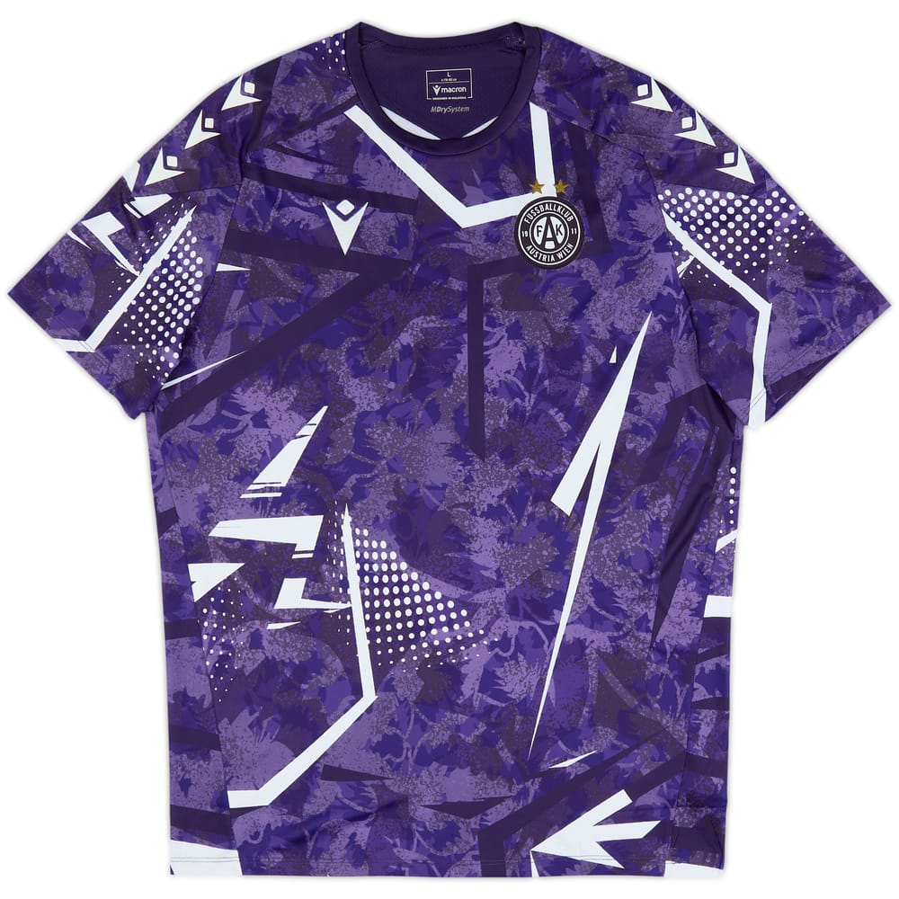 2025-26 Austria Wien Macron Pre-Match Shirt