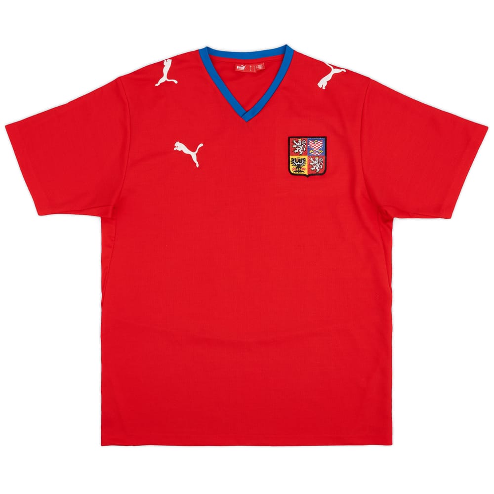 2008-09 Czech Republic Home Shirt - 9/10 - (L)