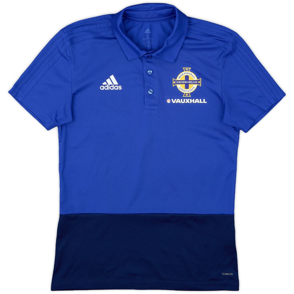 2017-18 Northern Ireland adidas Polo Shirt - 10/10 - (S)