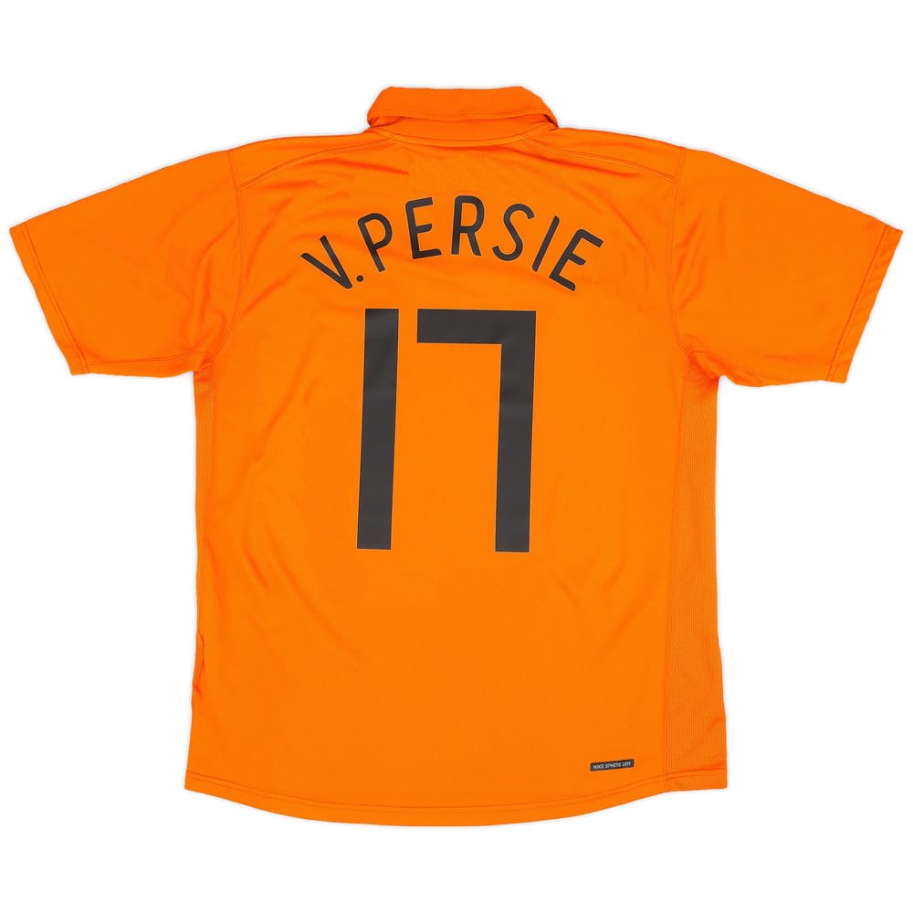 2006-08 Netherlands Home Shirt V.Persie #17