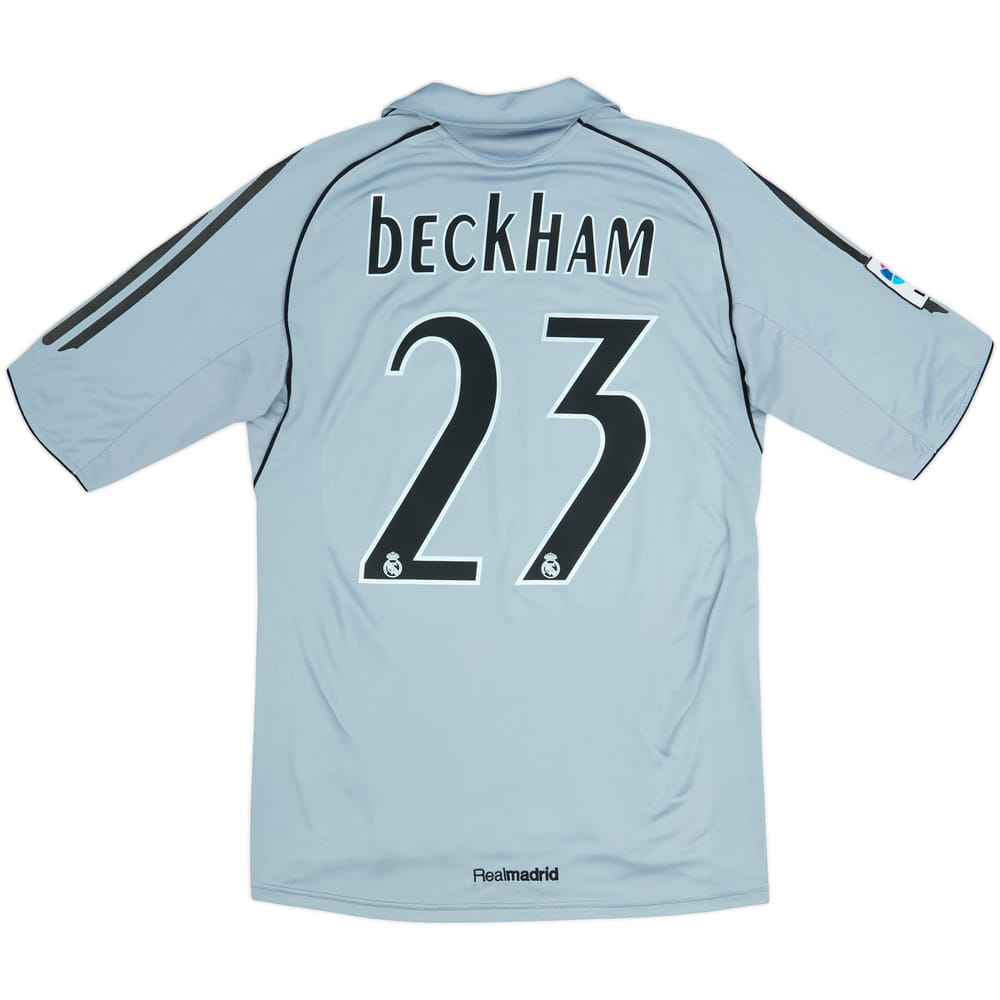 2005-06 Real Madrid Third Shirt Beckham #23 - 6/10 - (S)