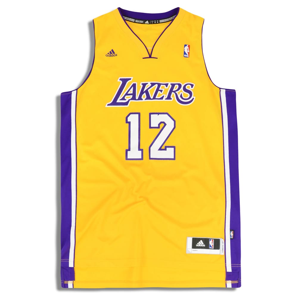 2012-13 LA Lakers Howard #12 adidas Swingman Jersey (Home) M
