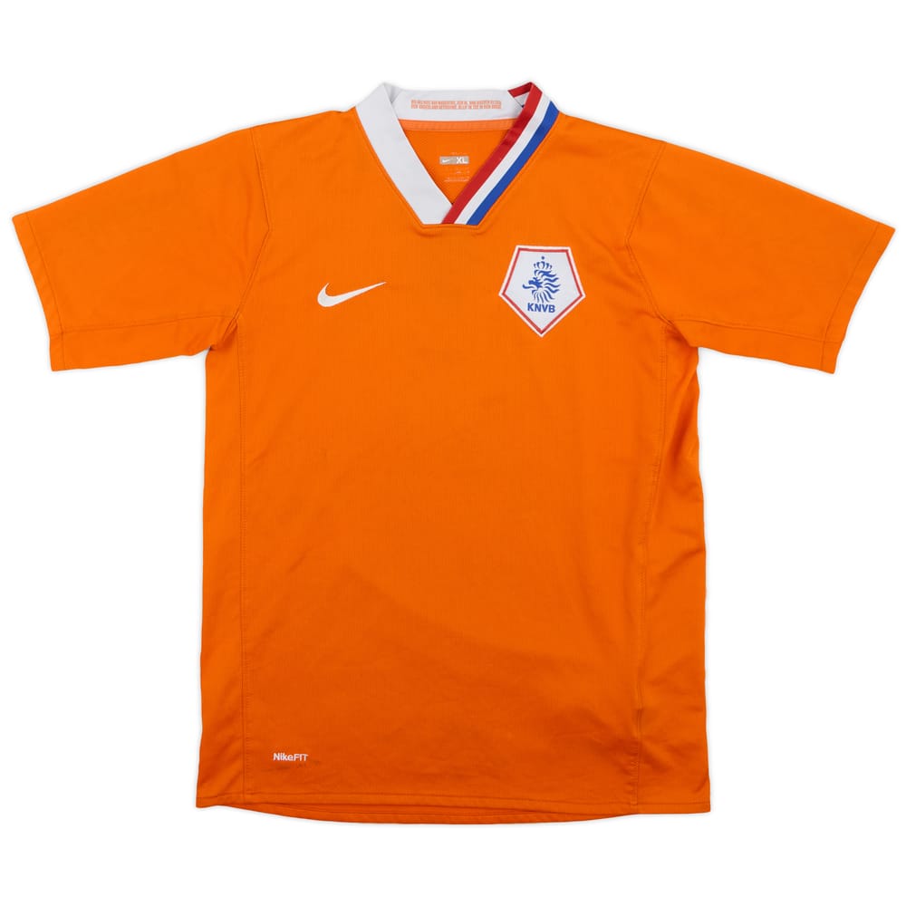 2008-10 Netherlands Home Shirt - 8/10 - (XL.Boys)