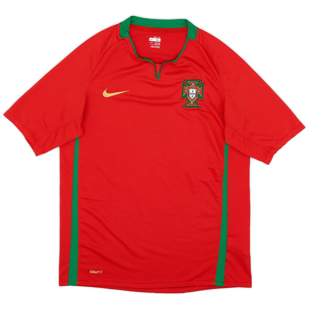 2008-10 Portugal Home Shirt - 9/10 - (XL.Boys)