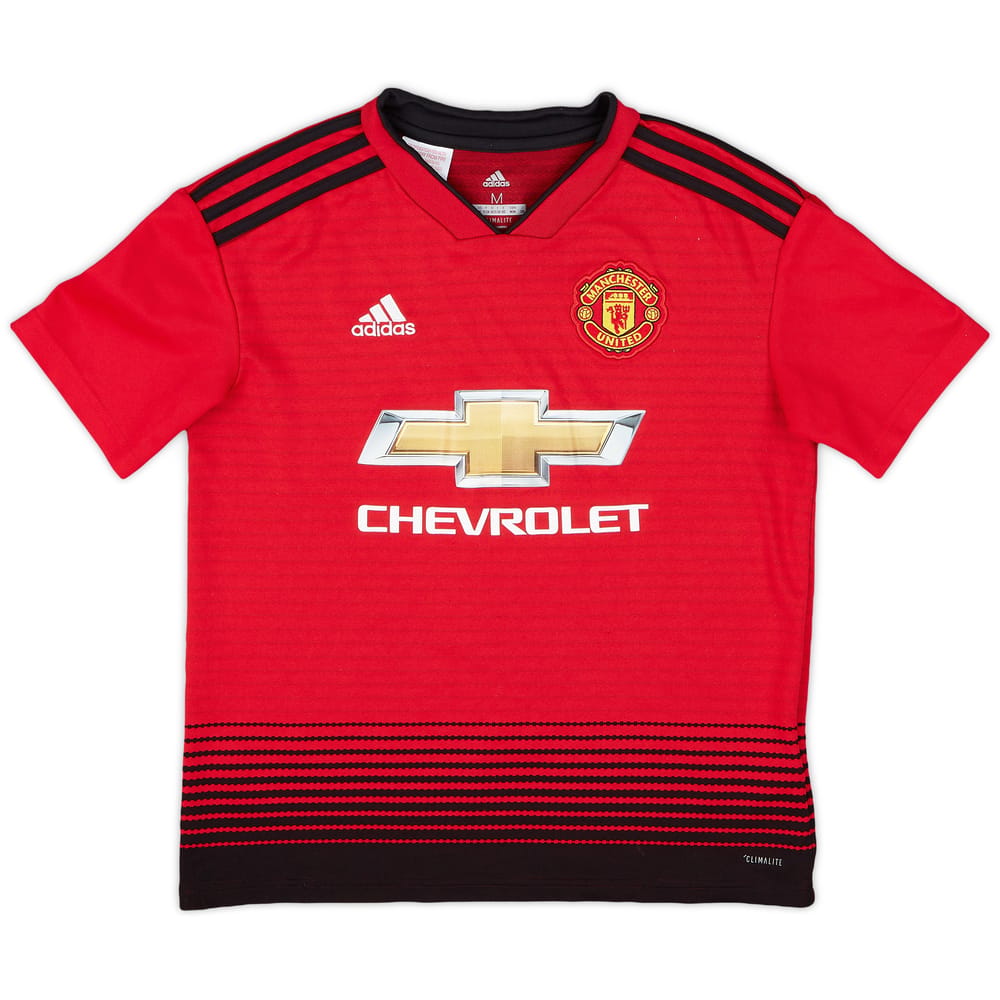 2018-19 Manchester United Home Shirt - 8/10 - (10-11 Years)