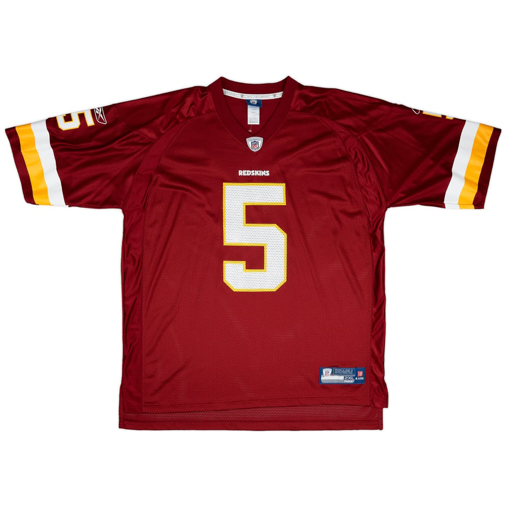 2010 Washington Redskins McNabb #5 Reebok On Field Home Jersey (Very Good) XXL