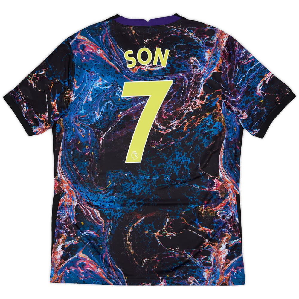 2021-22 Tottenham Away Shirt Son #7 - 8/10 - (S)